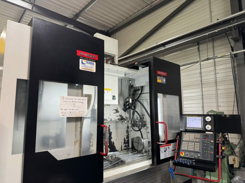quaser centre usinage 4 axes